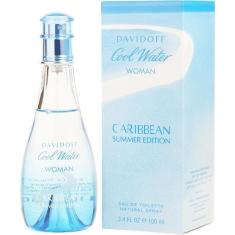 Perfume Feminino Cool Water Caribbean Summer Davidoff Eau De Toilette
