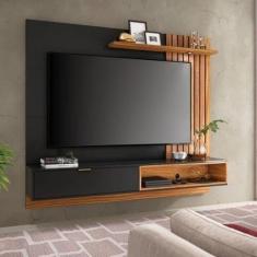 Painel para TV até 60 Polegadas 1 Nicho 1 Porta 1 Prateleira Tocantins