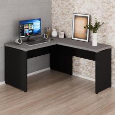 Mesa em L Escrivaninha 1,20m x 1,50m Escritório F5 Office - F5 Office 