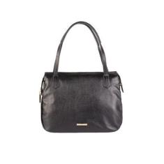 Bolsa básica de ombro em couro liso Débora-Feminino