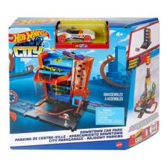 Hotwheels Pista Estacionamento No Centro Da Cidade Mattel Hdr28 - Hot 