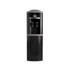 Bebedouro Esmaltec Coluna Natural e Frio Preto e Inox EGC35B