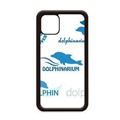Capa Blue Ocean Dolphin Biology para iPhone 12 Pro Max para Apple Mini Mobile Case Shell