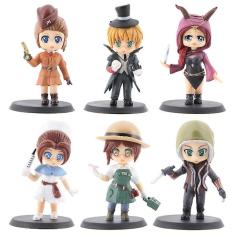 6pcs Identidade Figura Modelo de brinquedo
