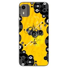 Capa Adesivo Skin354 Verso Para Nokia C12