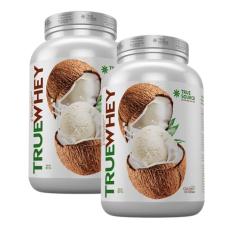 Kit 2X: Proteína True Whey Coconut Ice Cream True Source 837g