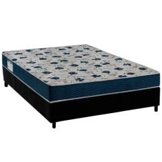 Cama Box Viúva: Colchão Espuma Ortobom D28/EP Anatômico Fort Tech ISO 