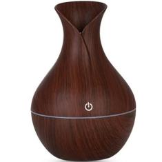 Umidificador Ar Ultrassônico Usb Tipo Madeira Difusor Marrom - RPC