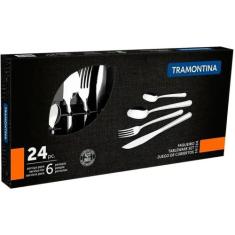 Faqueiro 24 Pecas INOX Buzios Tramontina - 23799/071, Inox, 24 peças