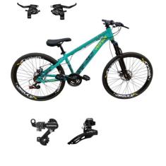 Bicicleta Vikingx Aro 26 Tuff 30 Aluminio 24v Trocadores / Cambio Shim