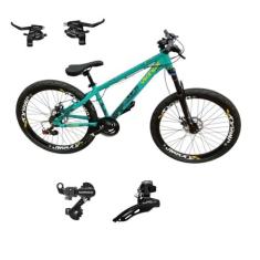 Bicicleta Vikingx Aro 26 Tuff 30 Aluminio 24v Trocadores / Cambio Shim