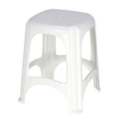 Banqueta Plast 45cm Branco Tramontina Niterói