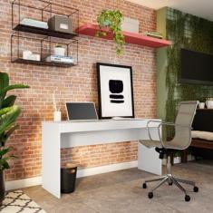 Mesa de Escritório Aulê Branca