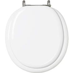 Assento Sanitário Almofadado Fiori Branco para vaso Fiori