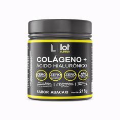 Colágeno Verisol Vitaminas Minerais em Pó Sabor Abacaxi Suplemento Anti-idade