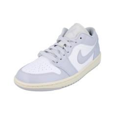 Nike Tênis feminino Air Jordan 1 Low, Leite de coco cinza neutro Sail, 36