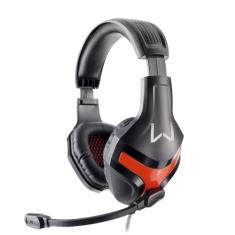 Headset Gamer Warrior Harve P2 Stereo Preto/Vermelho - PH101