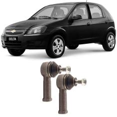 Terminal de Direção Chevrolet Celta Dianteiro 2000 Até 2016 O Par