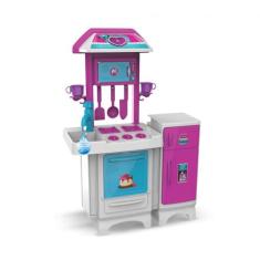 Cozinha Infantil Completa Pink Com Água - Magic Toys