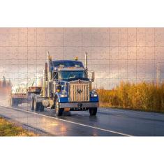 Quebra Cabeça Caminhão De 300 Peças + Chaveiro Presente