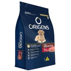Adimax Ração Origens Para Cães Adultos Sabor Carne E Cereais - 15Kg