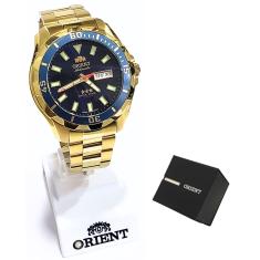 Relógio Orient Masculino Analógico Automático Dourado 469GP078F D1KX