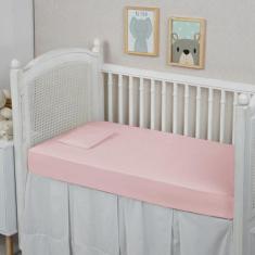 Lençol de Bebê Americano Avulso Percal 300 Fios 100% Algodão Montessor