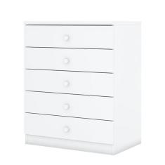 Cômoda Infantil Bala De Menta Branco - Henn