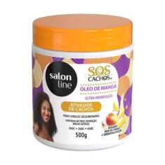 Ativador de Cachos SOS Cachos Óleo de Manga Salon Line 500g