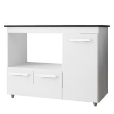 Balcao Para Cooktop 5 Bocas 114cm 9475 Branco Mobbs - Moblis, Branco