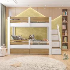 Beliche Infantil Star Plus com Grade de Proteção Casatema MadeiraOrigi