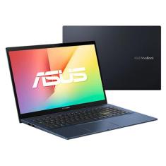 Notebook VivoBook Asus, Intel® CoreT i7-1165G7, 16GB, 512GB SSD, Tela de 15,6&quot;, Black - X513EA-EJ3011W