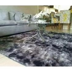 Tapete Quarto Sala Cinza Mesclado 2,50 X 2,00 Metros