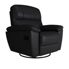 Poltrona do Papai Reclinável Giratória Glider Mecânico Armênia Couro P