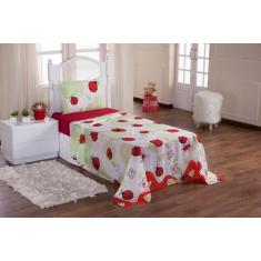 Jogo De Lençol 3 Peças Infantil Menino Menina Decora Quarto - tay enxo