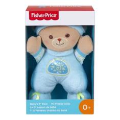 Urso Pelucia Meus Primeiros Amiguinhos Fisher Price - Mattel N0662