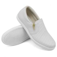 Tênis Dk Uze Shoes Slip On Com Matelasse Casual Calce Fácil Feminino-Feminino