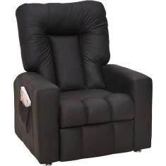 Poltrona Reclinável Pallas Corano  Preto E 281 – Matrix