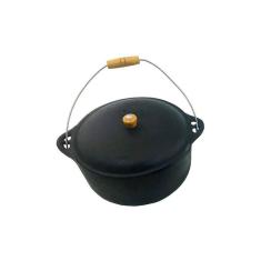 Panela Ferro Fundido N20 Caldeirao Antigo 3 L 27,5x16cm