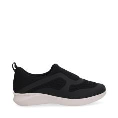 Tenis Usaflex Slip On Elastano-Feminino