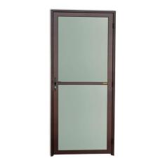 Porta Vidrão Super 25 Vidro Boreal 210cm X 90cm Brimak Abertura Esquer