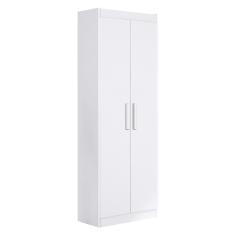 Armário Multiuso 2 Portas Branco - Aramóveis Branco