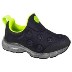 Tênis Infantil de Led Menino Slip on Ortopé Power Light-Masculino