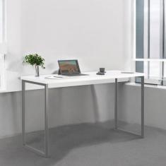 Mesa Home Office Escrivaninha Shine 1,20 Branco