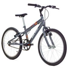 Bicicleta Infantil  Aro 20 V-Brake Mtb Mormaii Grafite