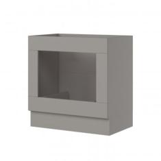 Balcão Forno Embutir Americana Henn - Cinza