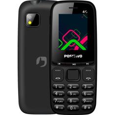 Celular Positivo P26 4G Dual SIM Feature Phone Preto