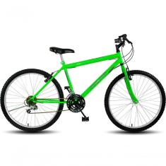 Bicicleta Aro 26 South 18 Marchas Freio V-brake - Verde