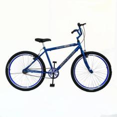 Bicicleta Aro 26 Mtb Masculina Rodas Alumínio Aero Freios V Brake - Sa