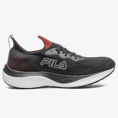 Tênis Fila Go Trainer Masculino Preto Vermelho-Masculino